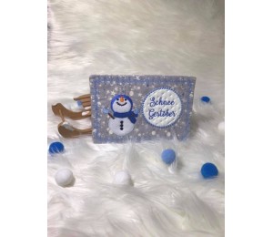 Stickserie - ITH Mug Rugs Winter